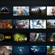 My GeForce Now library after syncing all my games from my Steam account.